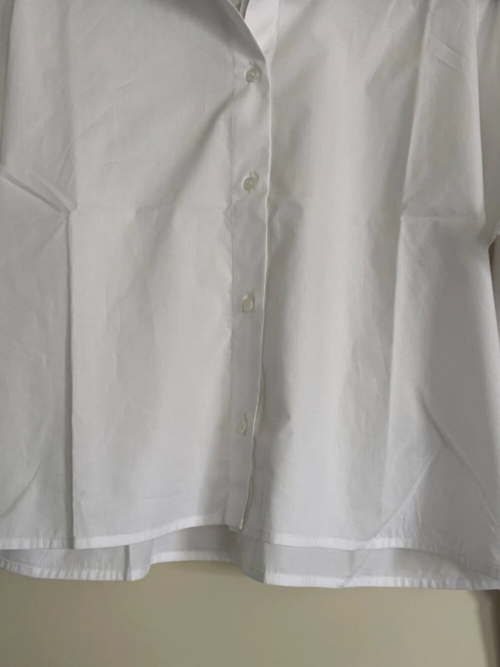 NEW J CREW Dolman-sleeve button-up shirt in cotton poplin 8 NWT Long Sleeve - Picture 6 of 11